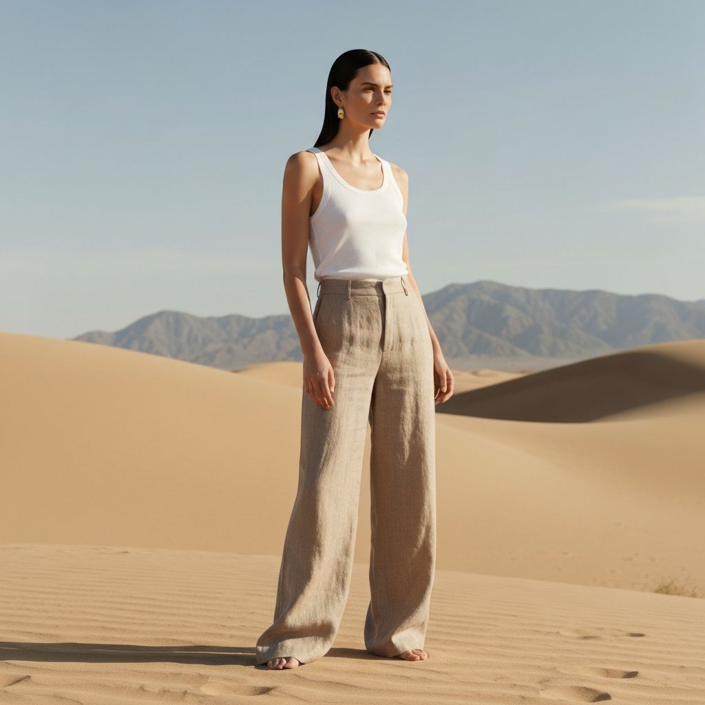 Wide-Leg Trousers