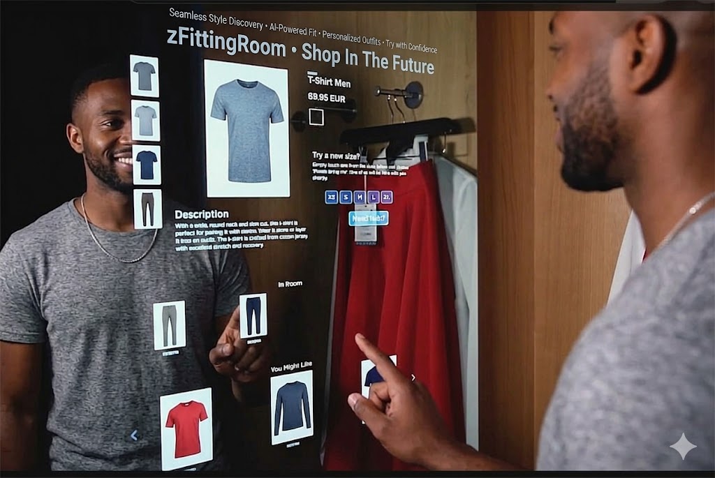 AR Fitting Room - Men's Experience